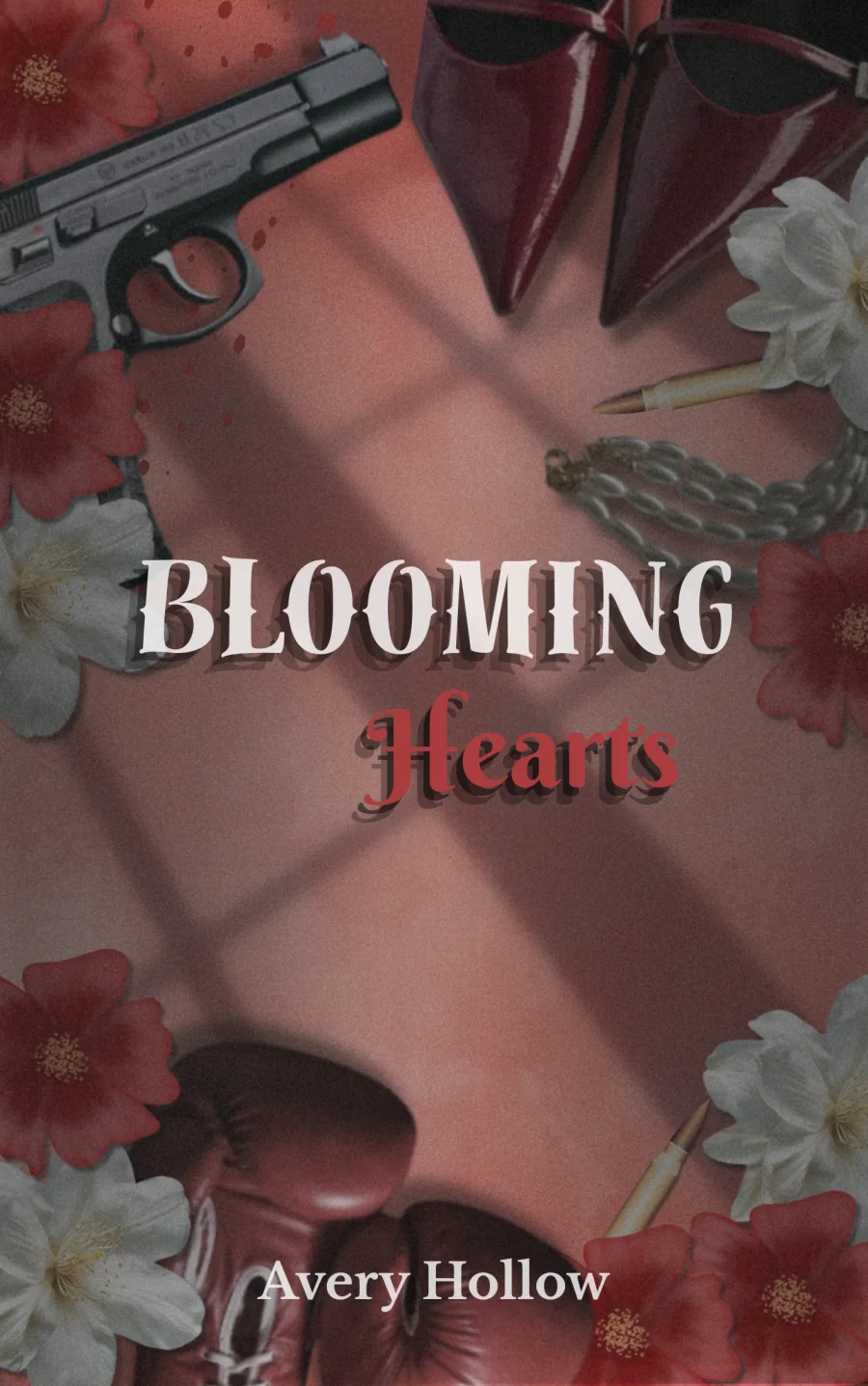 Cover premade Blooming Hearts